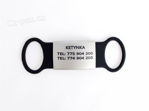 Zn�mka pro psy s telefonem na majitele dogID