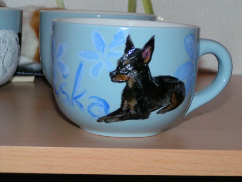 Namaluju Va�eho psa na hrnek �i tri�ko