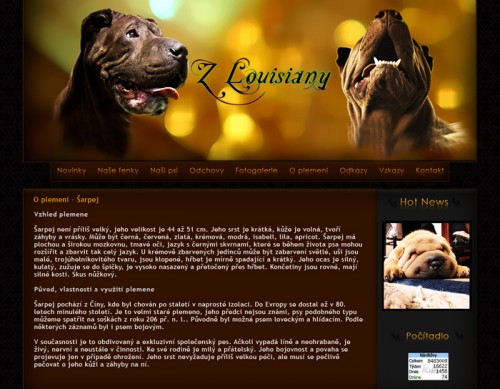 Tvorba www str�nek pro chovatele