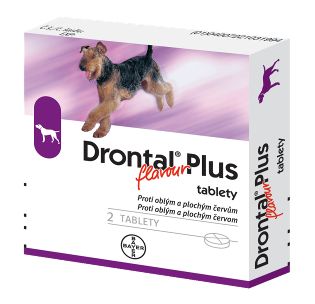 Drontal Plus flavour � ochucen� tablety pro psy