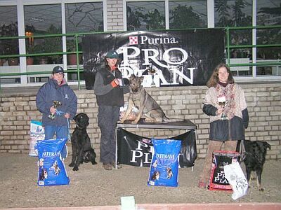 Trojice nejlep��ch v kategorii ZM